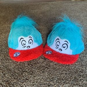 Dr Seuss Thing One and Thing Two hats